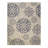 Solterra Sovana Grey Cream Ivory Transitional Tile Medallion Flatweave Polypropylene Indoor/ Outdoor Area Rug