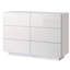 Commode 6 tiroirs avec lumière DEL Aylina-92903532
