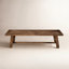 Banc de salle à manger en bois massif l 60 po Bianca