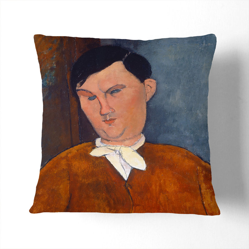 Square Cushion, 40cm H x 40cm W x 15cm D, Stone