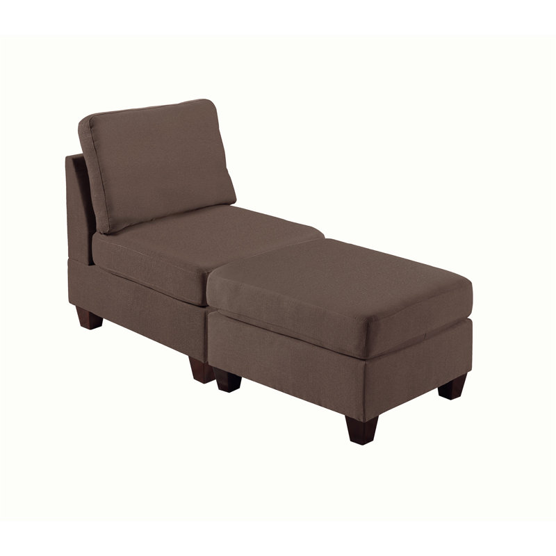 Gulabsha Upholstered Chaise Lounge