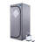 Portable Steam For Home - Personal Spa Enjoyment Zone. Grey. 2.2L Generator. 150F Max Heat. Approved. Remote Controlled With Timer. Foldable Chair. Waterproof & Heatproof Material. Easy Installation