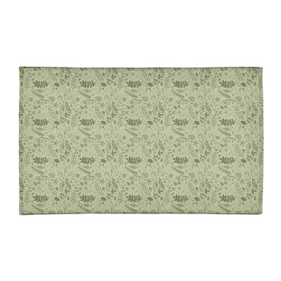 Chenille Floral Indoor Rug