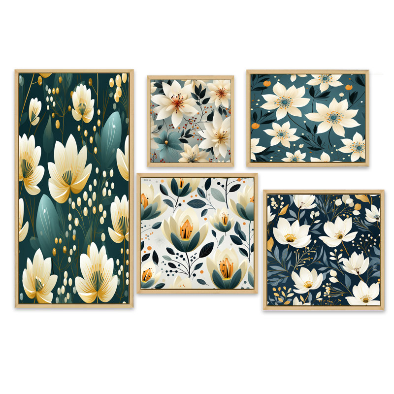 Ensemble de salon Winchendon, Cadre flottant brun
