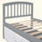 Wood Platform Bed Frame with Underbed Storage Drawers, Eco-Friendly Kids Bed Frame with Wood Slat Support, No Box Spring Needed Bedroom Furniture