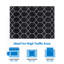 Tapis tissé à motif géométrique Trellis
