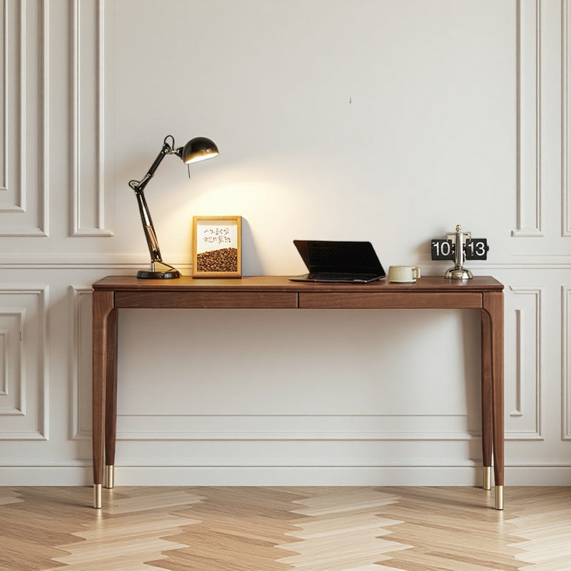 Bureau léger et luxueux, H 29,53 po x l 54,33 po x P 15,75 po