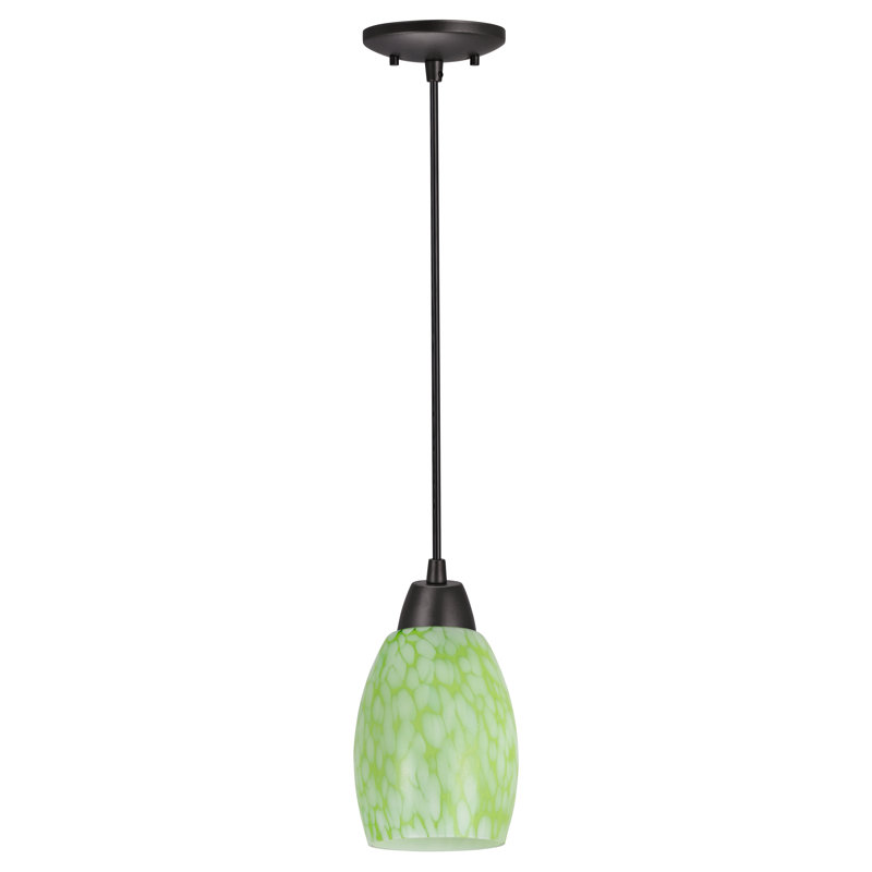 1-Light Hanging Socket Mini Pendant Kit, Oil Rubbed Bronze
