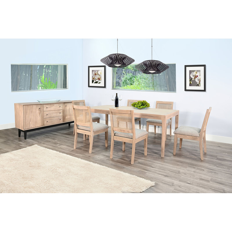 Aronda Solid Wood Base Dining Table