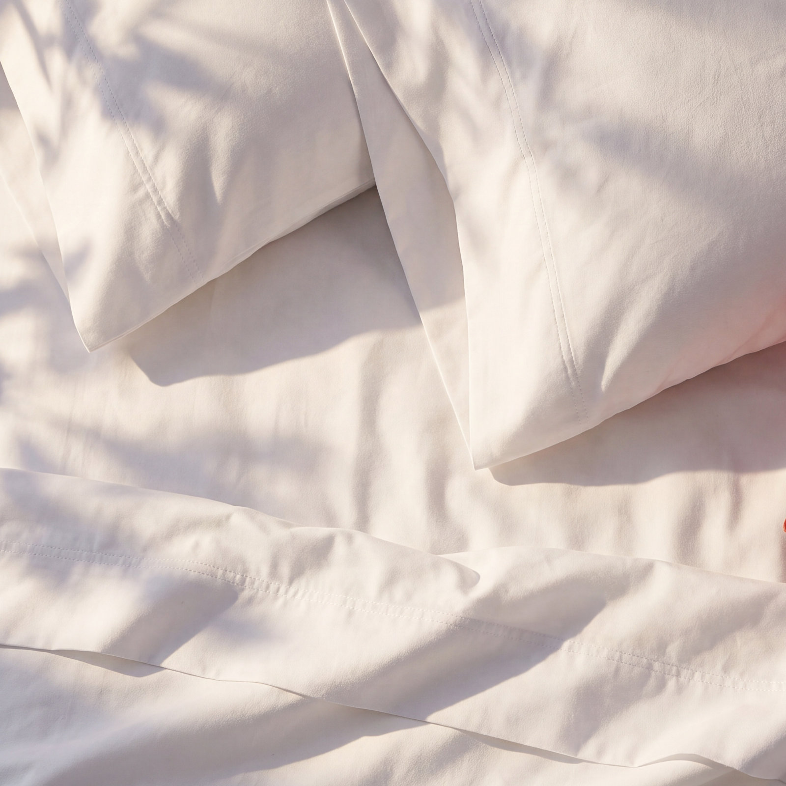 Kal Cotton Sheet Set, King, Arctic White