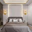 Ensemble de 2 appliques murales pour salle de bain à intensité variable Arriel-743265077