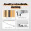 Ebern Designs Polyester Cover Retractable Patio Awning-1583749074-1583749086