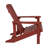 Commercial All-Weather Poly Resin Wood Adirondack Chair-26310997
