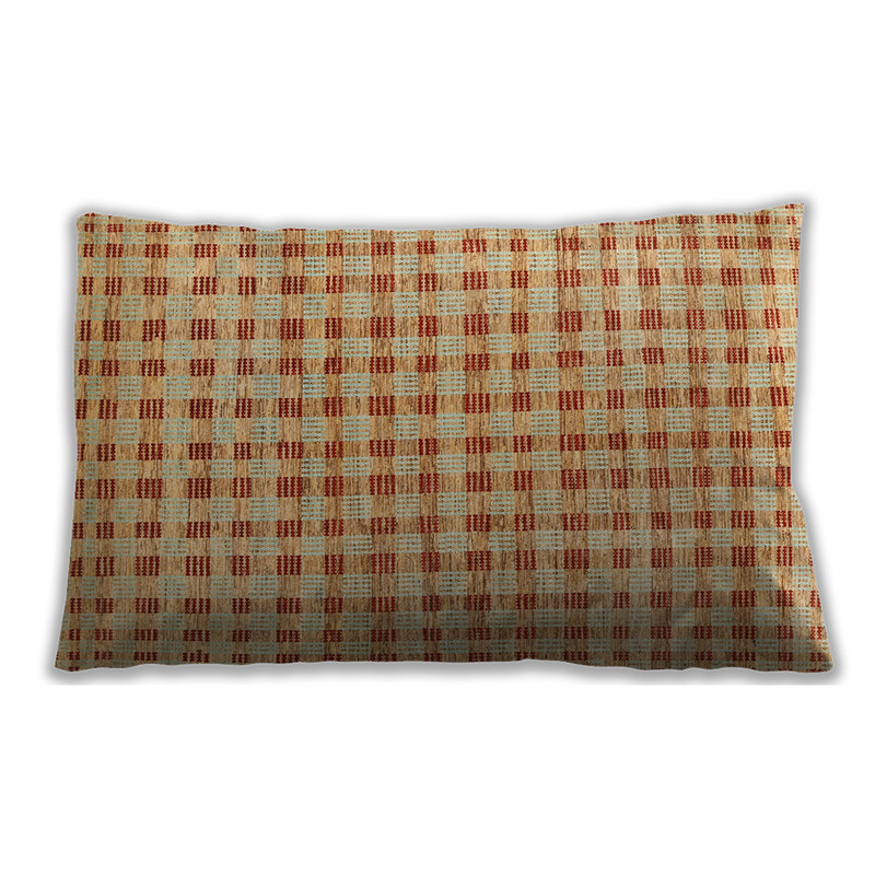 Abstract Throw Pillow, Microsuede