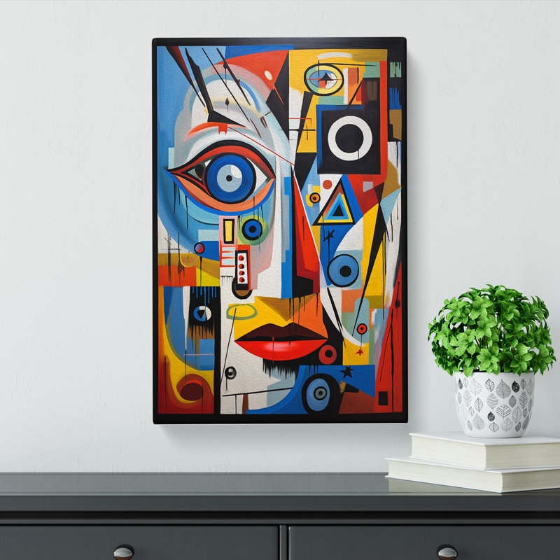Eye Constructivism - Wrapped Canvas, 76cm H x 50cm W x 3cm D