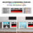 Bhhatu Highgloss Wall Mounted Floating Fireplace TV Stand-1867779354-1867242237