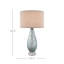 Lampe de table bleu pâle 29,5 po Optimist