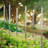 Exhart Solar Color Changing Stationary Bubble Cylinder Garden Stakes-1114374789-1114374786
