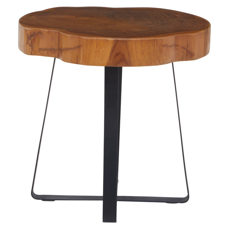 Fike Cross Legs End Table