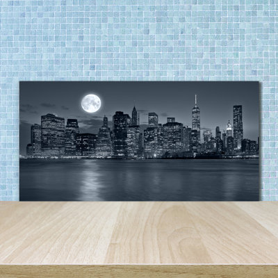 50cm W x 100cm L Glass Peel and Stick Panel