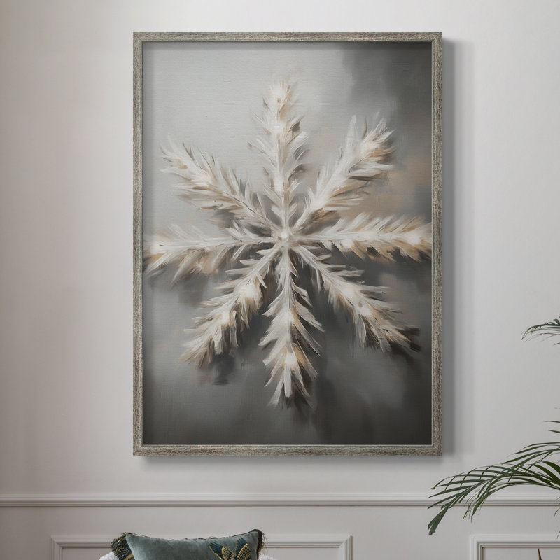 Art des Fêtes de Noël - Série 2 - CECXCIV, reproduction d'art encadrée - bois massif, H 21 po x l 17 po