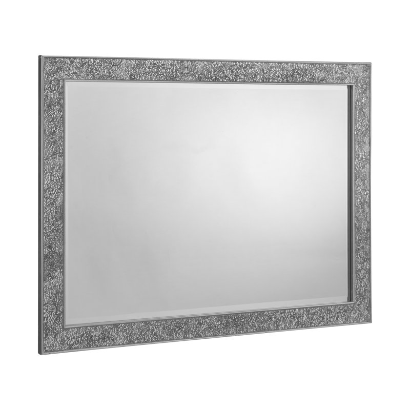 Frechette Engineered Wood Flat Wall Mirror