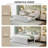 Twin Size L-Shaped Upholstered Daybed with Pop-Up Trundle for Compact Spaces-809493136