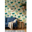 Papier peint botanique scandinave amovible-393861326
