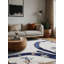Tapis gris lavable à la machine-395015175