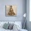 Toile épique Graffiti «Bronze Buddha» par Silvia Vassileva, 37 po x 37 po-1194493885