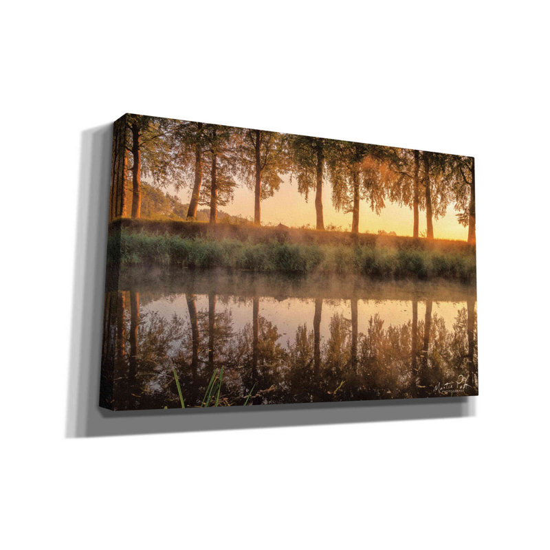 «Lever de soleil aux Pays-Bas» par Martin Podt, art mural sur toile, H 26 po x l 40 po x P 1,5 po