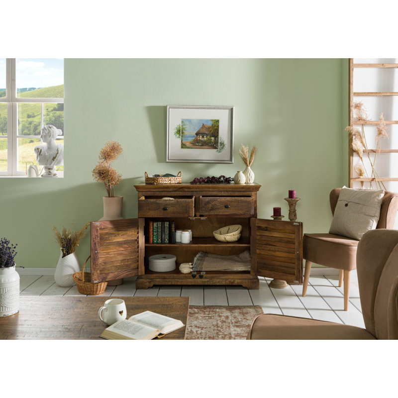 Rodez 110cm Solid Wood Sideboard