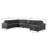 Redwater Upholstered U-Shaped Sectional Right Hand Facing-464885351