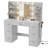 Makeup Vanity With 20W Fast Charging Type-C Outlet And 3 Modes Adjustable Brightness Light（Without Vanity Stool ）-1527776622-1494473756
