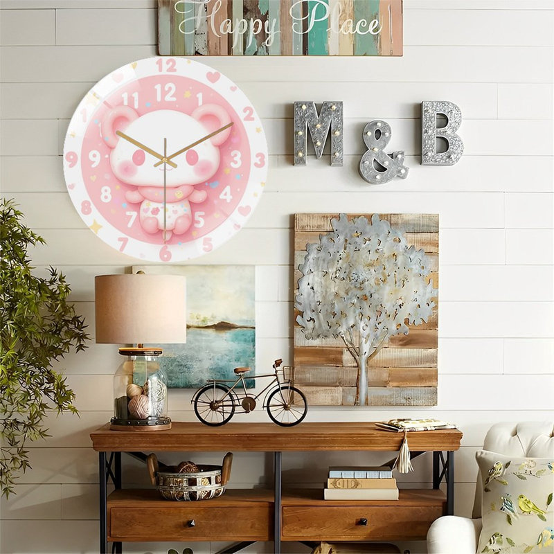 Horloge murale 12 po
