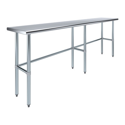 Stainless Steel Open Base Work Table