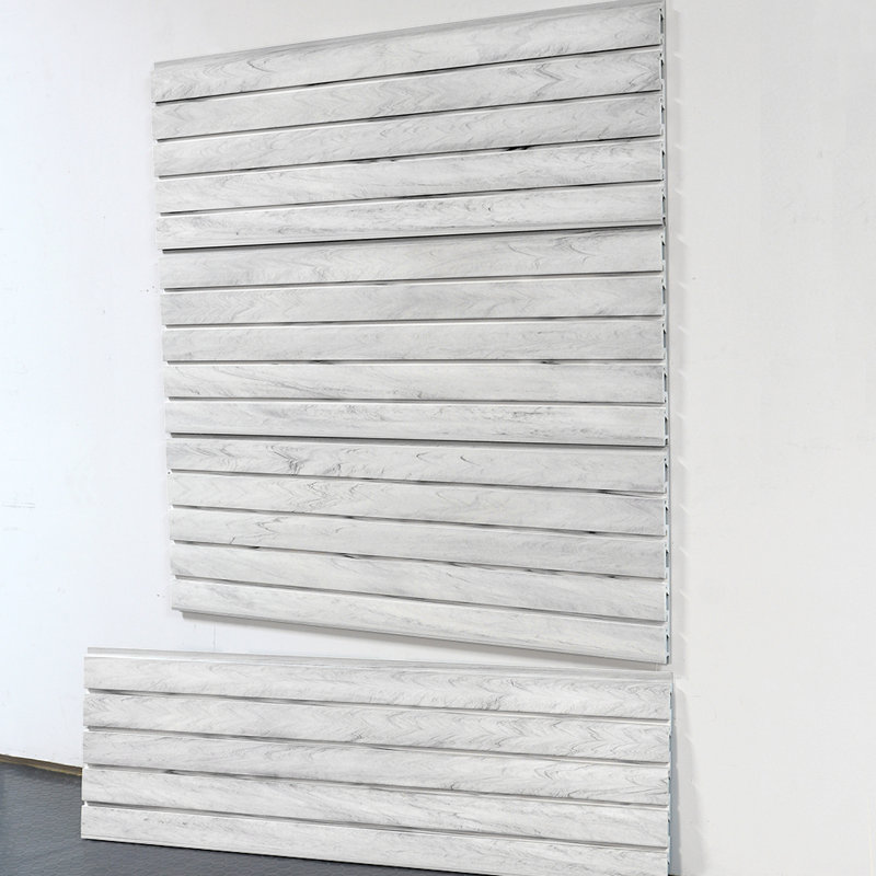Heavy Duty Slatwall Case, White