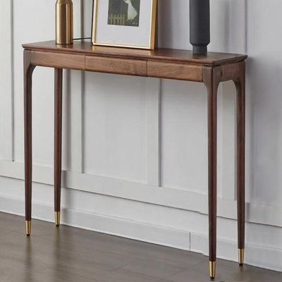 Modern minimalist entryway high-legged table