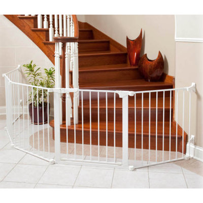 KidCo Custom Fit Auto Closing ConfigureGate Baby Gate with 30 Inch Door, White -  KidCo, Inc., G3000