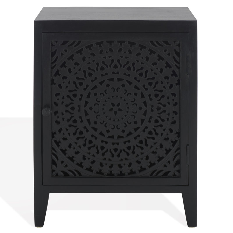 Etherson 20'' W Nightstand, Black