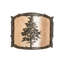 Tamarack 1 - Light Flush Mounted Sconce