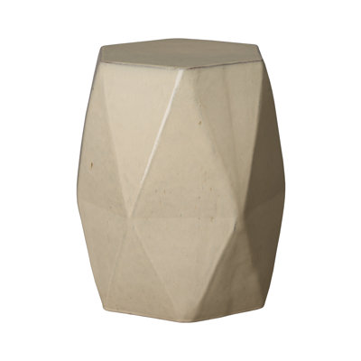 Hildmar Ceramic Accent Stool