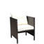 Liberatore Dining Chairs with Cushions (Beige Cushion)