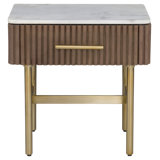 One Drawer End Table