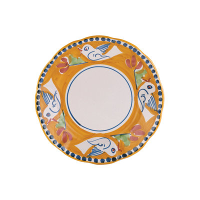 Campagna Handmade Terra Cotta Salad/Dessert Plate