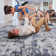 Naar Marfi Area Rugs, Grey/Denim/Abstract Accent Power Loom Machine -Crafted Rug