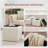Faux Leather Storage Ottoman set-1261808478