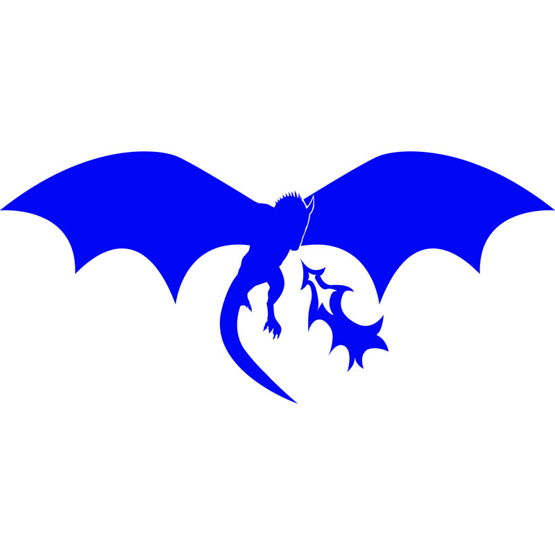 Window Decal, Blue