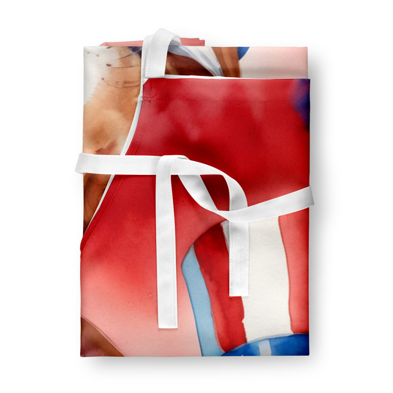 Patriotic American Apron, Basenji