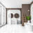 Castella Cambria 12 in. x 24 in. Polished Marble Floor and Wall Tile